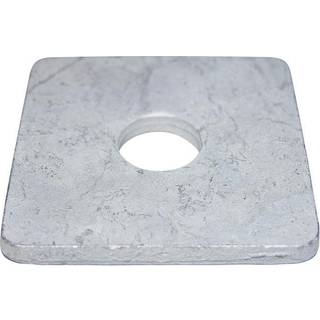 NKT firkantskive DIN436 FZV 60×60×6 M20, 25stk