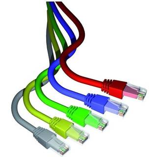 Leviton Patchkabel KAT6 UTP 1m LSZH grå