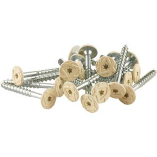 FibroTech træbetonskrue ph2, 5.0 x 45 mm, RAL 1015 beige - 250 stk.
