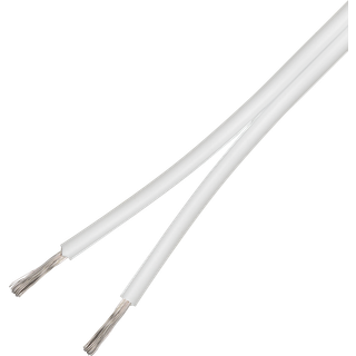 DELTACO speaker cable, 2x2,5mm2, open ends, conductor of pure copper,