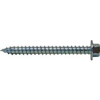 Byggeskrue M/Flange 6,5X75 Elfz Expandet