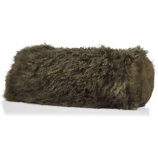 Bolster Pude | Lammeskind | Tibet | Ø20 x L52 cm