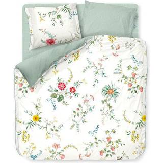 Luksus Dobbelt Sengetøj fra PIP STUDIO - FLEUR GRANDEUR WHITE 2x2,2