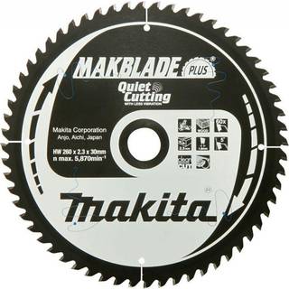 Makita Hm Klinge 200x30x36z Makblade+ - B-33473