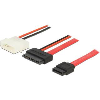 DeLOCK SATA Slimline All-in-one-kabel, 0,3 m