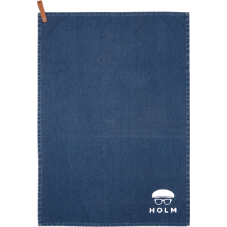 Viskestykke fra HOLM - Blå farve - 100% Bomuld