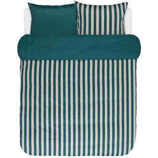 Eksklusiv sengetøj fra MARC O`POLO - CLASSIC STRIPE PINE GREEN 220