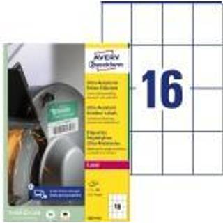 Avery B5274-50 Ekstremt modstandsdygtige og elastiske etiketter 52x74mm 50ark