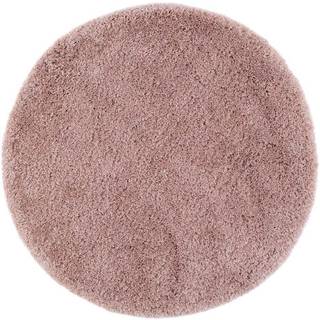 Teddy Gulvtæppe Rundt 160, Dusty Pink