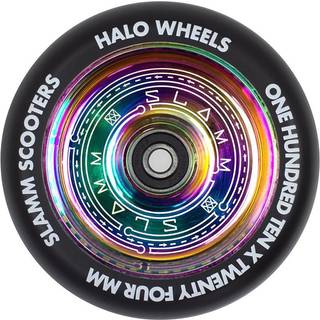 Slamm Halo Deep Dish Neochrome Hjul Til Løbehjul 1 stk.