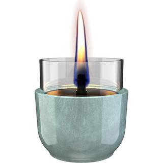 Tenderflame Violet Reactive porcelæn lanterne grøn 8x8.3 cm