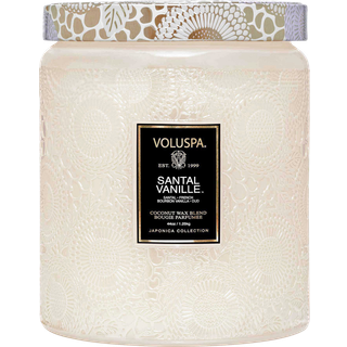 Voluspa Luxe Jar Candle Santal Vanille 140h - 1250 g