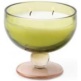 Paddywax Candle Glass Goblet Green/blus - Duftlys