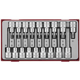 Socket &amp; bit set Teng Tools TTTX18; stk.