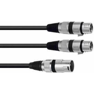 Omnitronic 30225210 XLR Adapterkabel [1x XLR-stik