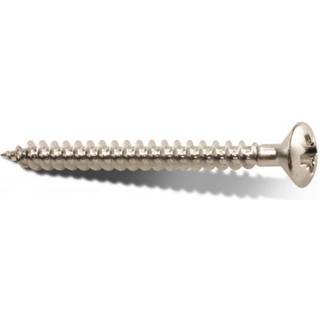 Heco 9601201 VVS-skrue rustfrit stål A2, poleret 5,5 x 50 mm, pakke med 10