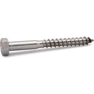 FAST fransk skrue, rustfri A4, 10 x 50 mm - 15 stk.