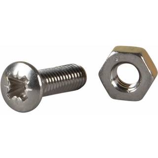 ESSVE 550200 Maskinskrue forsænket, syrefast A4 M3 x 10 mm, pakke med 12 stk