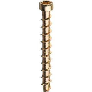 Grabber CTX40CH200 Betonskrue til lister & sokler 4,5 x 40 mm, gul pakke med 200