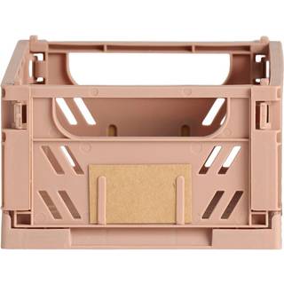 Stabelbar foldekasse sand 25x16,5x10 cm 2 stk.