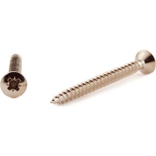 Arvid Nilsson 56904530 Træskrue TKFX VVS A2, poleret, 100-pak 4,5x30 mm