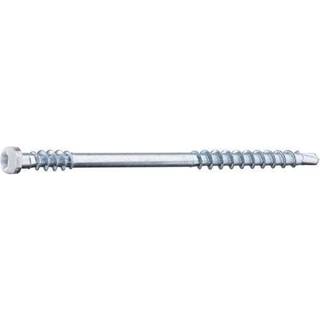 Grabber LTX62VITC Montageskrue med bits 3,3 x 62 mm, pakke med 100 stk. hvid
