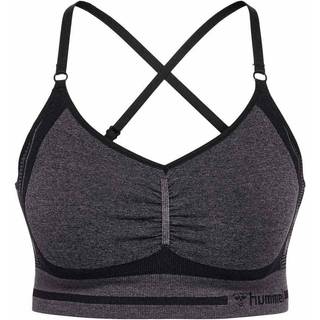 Hummel® - Lulu Seamless Scrunch Bra (Insignia Blue Melange)