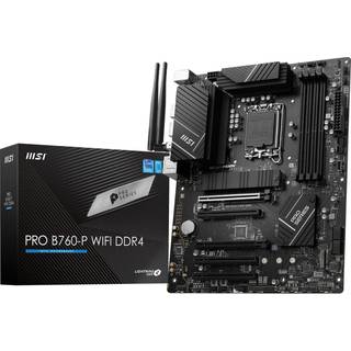 MSI PRO B760-P WIFI DDR4 Bundkort - Intel B760 - Intel LGA1700 socket - DDR4 RAM - ATX
