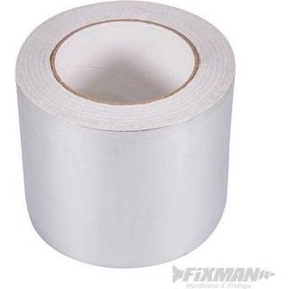 Fixman Aluminiumfolie-tape 100 mm x 50 m - Aluminiumfolie-tape 100 mm x 50 m 191666 - Aluminiumfolie-tape Fixman 100 mm x 50 m 191666