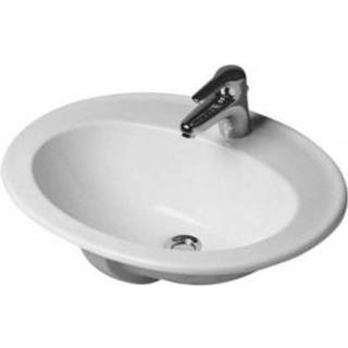 Duravit Duraplus vask til nedfäldning 62cm med hanehul Großteile