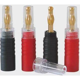Dynavox High-End Banana Plugs 4pk (rød/sort)