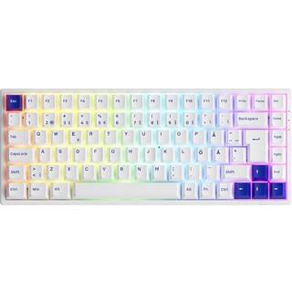 Akko 3084B Blue/White ISO Trådløs Tastatur [Akko CS Jelly Black]