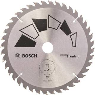 Bosch Rundsavsklinge Stand Ø205x2.2x24/18/16mm T40 - 2609256822