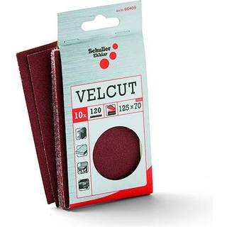 Velcut - 10 stk. Sandpapir m/ velcro - s... Korn: 40