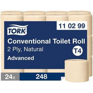 Tork Toiletpapir Advanced T4 110299 FSC 2-lags natur, 24 ruller