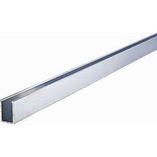 RIAS RIALIGHT alu-klipseskinne til 25 mm termoplader - 4000 mm