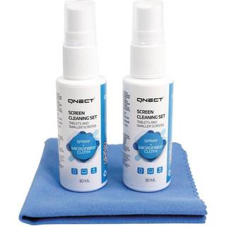 Qnect Cleaning Rengøringsspray til Skærm - 2x 30 ml