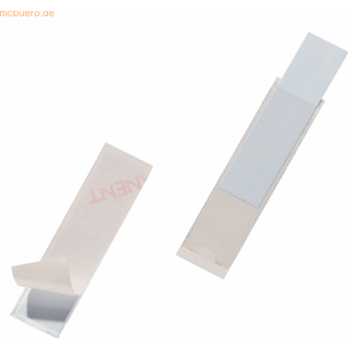 Durable Pocketfix® 75x18 mm Selvklæbende pp-lomme klar, 10 stk