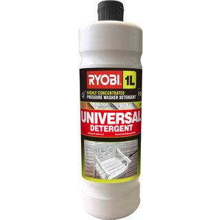 Ryobi Universal rengøringsmiddel  1L- et kraftigt rengøringmiddel til rengøring af facader, tagplader, haveværktøj, tagrender mv ✓ På lager - klar til levering og afhentning