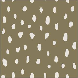Cooee Design Dots servietter 33x33 cm 20-pak Olive