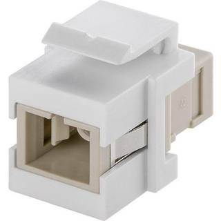 Keystone Fiber optisk SC/SC hun adapter stik