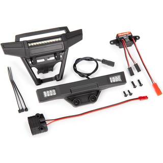 Traxxas 9095 LED Lights Front & Rear Bumper Complete Hoss 4x4