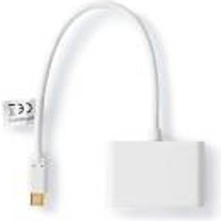 Nedis CCGP65960WT02 - USB adapter - USB-C 3.1 - USB 3.0 x 2