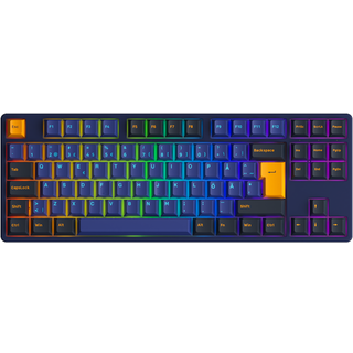 Akkogear 5087S Horizon Akko CS Rose Red - Gaming Tastatur - Uden Numpad - Nordisk - Sort