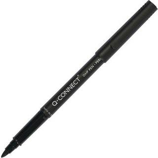 10 x Q-connect overheadpen 0,8mm sort