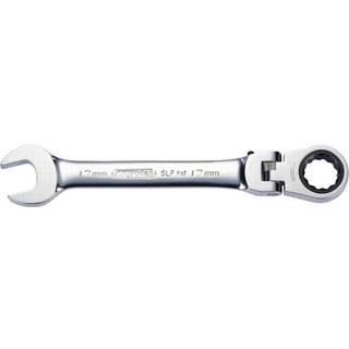 Skruenøgle med skralde KS Tools Gear+Flex; 19 mm