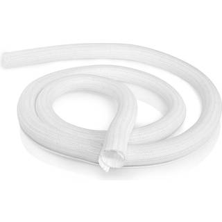 Nedis Kabel Management | Ærme | 1 stk. | Maksimal tykkelse på kabel: 30 mm | Nylon | Hvid
