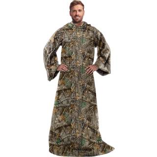 Realtree - Edge Star Wars: Den mandaloriske komfortable Mando voksen Silk Touch Comfy Throw Tæppe med ærmer 48 """" X 71 """" (D0102HAR18V.)