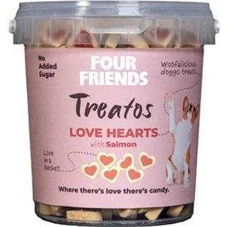 Hundegobidder FourFriends Treatos Love Hearts 500 g