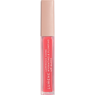 Lumene Luminous Shine Fugtende læbeglans Skygge 4 Peach Pink 5 ml - 5 ml